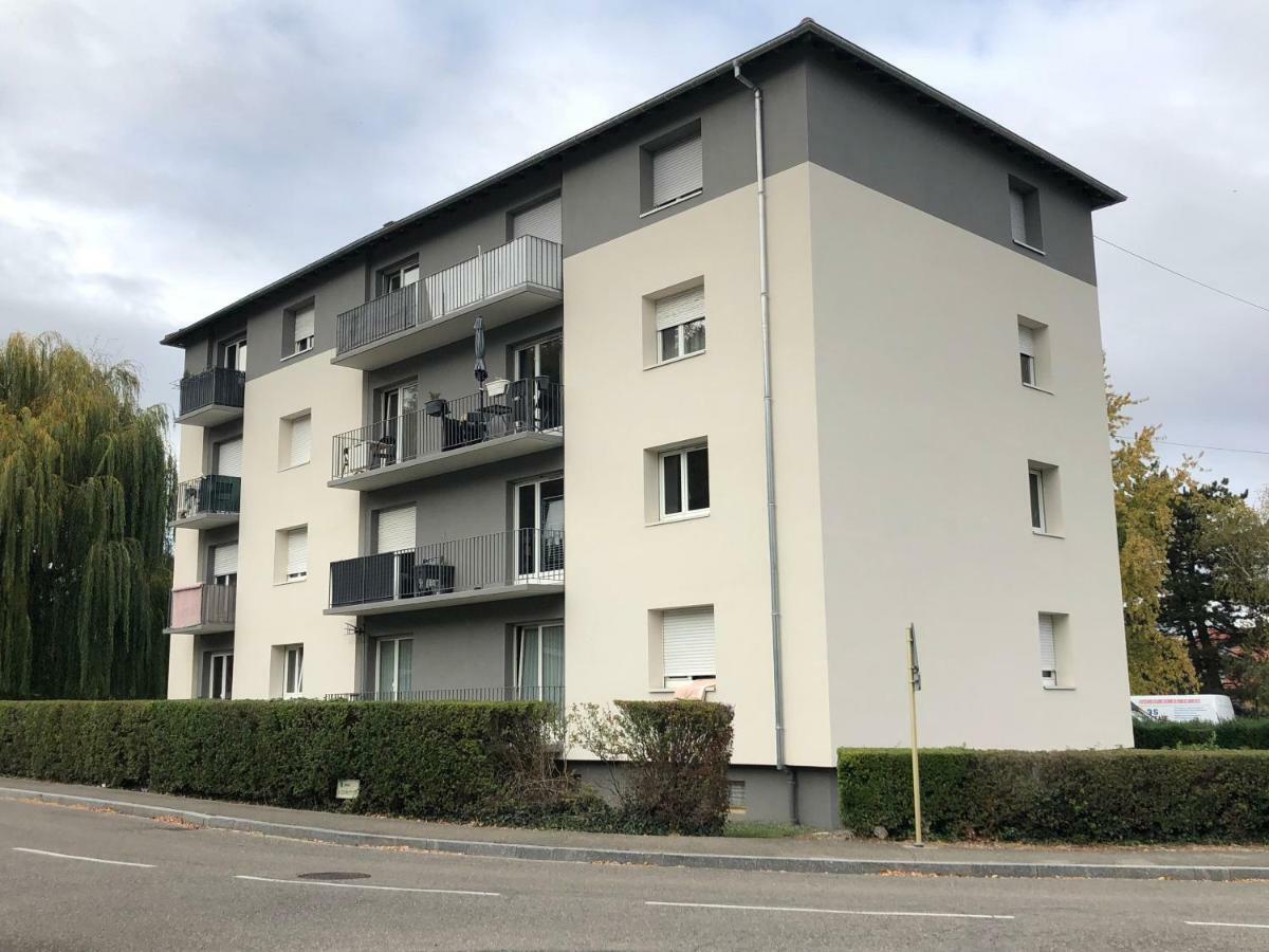 Appartement F1 Terrasse Hydromassage LED, Colmar à 5min, calme à Wintzenheim Extérieur photo